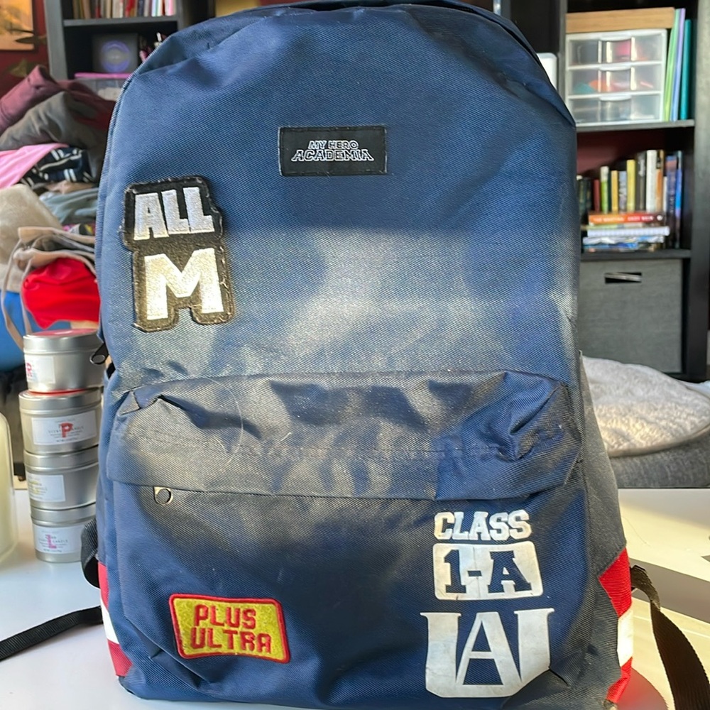 My hero Academia backpack. Great used condition.